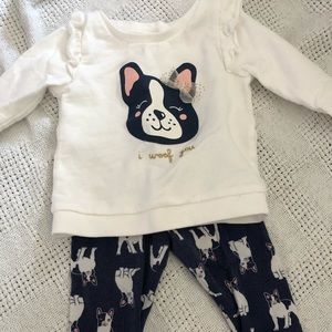 French bulldog outfit